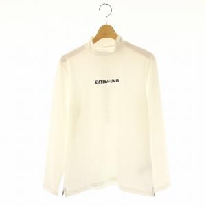 ゴルフ WOMENS TOUR LS HIGH NECK トップス カットソー 長袖 M 白 黒 ホワイト