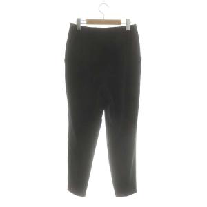 ADORE 24AW ストレッチポプリンパンツ ボトムス ジップフライ 38 M 黒 ブラック
