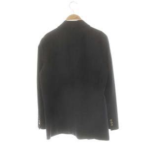 DRESSTERIOR ダブルブレストネイビーブレザー ジャケット テーラード 38 紺 ネイビー