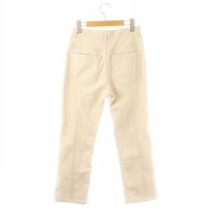 Diagram GRACE CONTINENTAL 23SS ストレッチスリットパンツ ストレート 36 ライトグレージュ