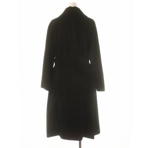 OLD ENGLAND カシミヤステンカラーコート ブラック