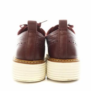 COLE HAAN オリジナルグランド プラットフォーム ウィングチップ オックスフォード シューズ 6 ボルドー W28605