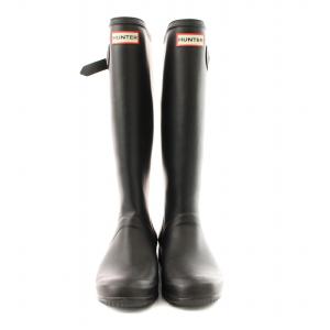 HUNTER パッカブルレインブーツ 長靴 レインシューズ UK4 黒 702568800221010 /MM OF