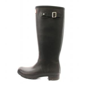 HUNTER パッカブルレインブーツ 長靴 レインシューズ UK4 黒 702568800221010 /MM OF