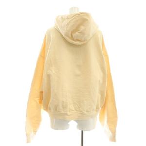 AURALEE A20SP03GU SUPER SOFT SWEAT BIG P/O PARKA パーカー ハーフジップ コットン 1 アイボリー