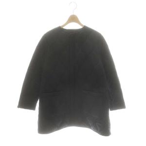 ARKLEY LONG with ZIP キルティングジャケット アウター 34 黒 ブラック /MF