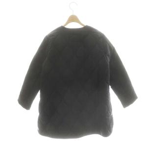 Traditional Weatherwear ARKLEY LONG with ZIP キルティングジャケット アウター 34 黒 ブラック /MF