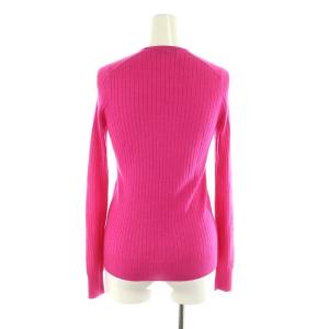 Drawer カシミヤシルク18Gクルーネックニット セーター 長袖 1 ピンク