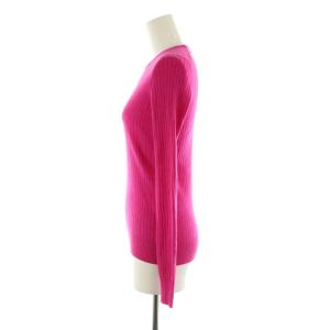 Drawer カシミヤシルク18Gクルーネックニット セーター 長袖 1 ピンク