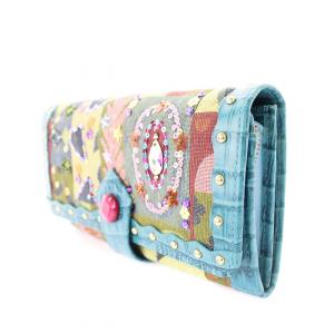 Think Bee リッピ 長財布 総柄 スパンコール マルチカラー /MM OF