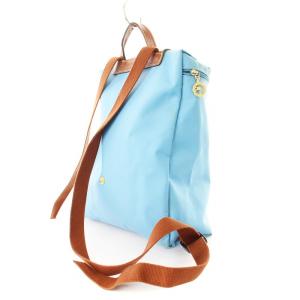 Longchamp ル プリア?ジュ オリジナル M バックパック リュックサック 水色 L1699089P80 /MM OF