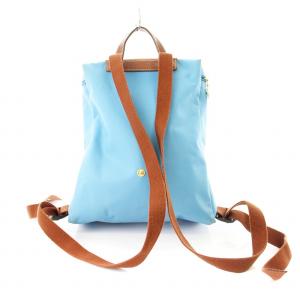 Longchamp ル プリア?ジュ オリジナル M バックパック リュックサック 水色 L1699089P80 /MM OF