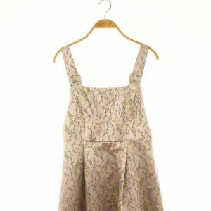 Chesty フラワージャガードジャンパースカート キャミワンピース ロング 1 ピンク マルチカラー