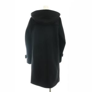 MACKINTOSH ダッフルコート ロング アウター ウール 34 黒 ブラック /MI OS