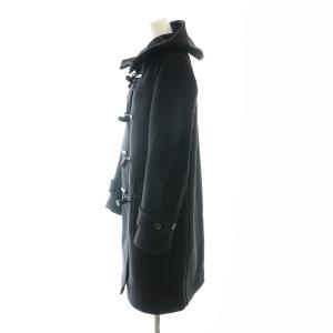 MACKINTOSH ダッフルコート ロング アウター ウール 34 黒 ブラック /MI OS