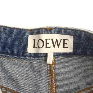 LOEWE ANAGRAM BAGGY デニムパンツ 34 ブルー
