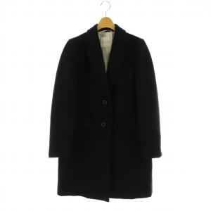 ウールチェスターコート アウター ロング 40 濃紺 ダークネイビー /NR OS