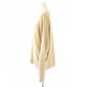 L'Appartement Feminity Knit ニット セーター 長袖 Vネック カシミヤ ベージュ /MF OS