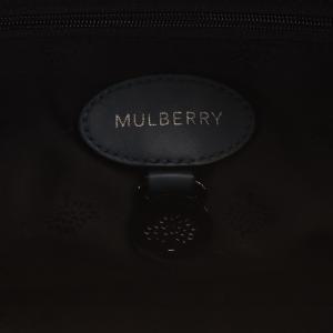 Mulberry Maisie Clipper ハンドバッグ ボア ダークネイビー