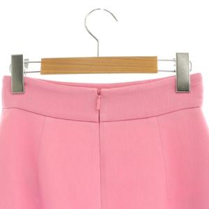 GUCCI プリーツスカート ひざ丈 シルク ウール混 36 XS ピンク 410033