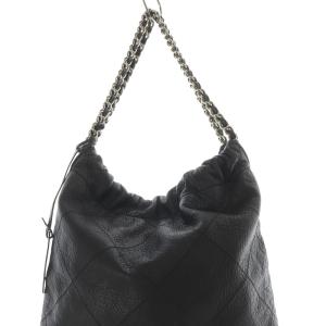 marco masi チェーンショルダートートバッグ ハンドバッグ 黒 ブラック