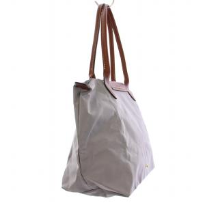 Longchamp プリアージュ オリジナル M トートバッグ ハンドバッグ ナイロン グレー