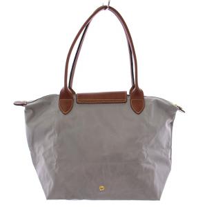 Longchamp プリアージュ オリジナル M トートバッグ ハンドバッグ ナイロン グレー