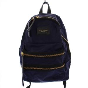 リュックサック デイパッグ バックパック ナイロン 紺