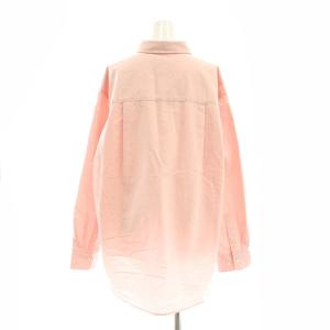 BABYLONE 24AW オックスボタンダウンシャツ 長袖 F ピンク /HK OS