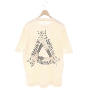 PALACE 24SS TRI-OG Tシャツ カットソー 半袖 L ライトベージュ /MF OS AD