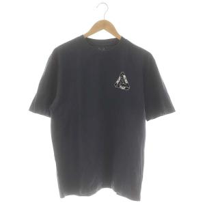 TRI-RIPPED Tシャツ カットソー 半袖 コットン L 紺 ネイビー
