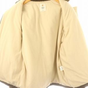 HEAD PORTER PLUS 中綿ジャケット ジャンパー アウター ボア M 茶 ブラウン /KO OS AD