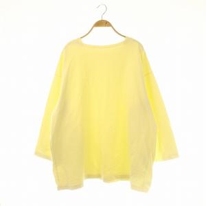 度詰め天竺 ロングスリーブチュニック 長袖 F アイボリー /MF OS