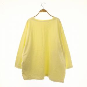 nest Robe 度詰め天竺 ロングスリーブチュニック 長袖 F アイボリー /MF OS