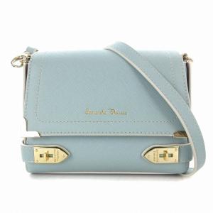 エールショルダーバッグ小 2WAY ミラー付き ミニ 水色 /EA OF