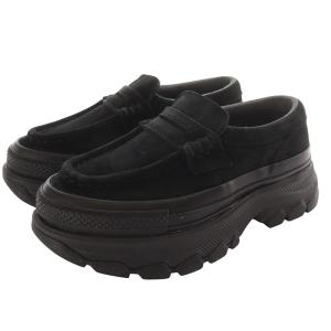 24AW ALL STAR (R) TREKWAVE LOAFER ローファー ロゴ スニーカー 厚底 23.5cm 黒 ブラック