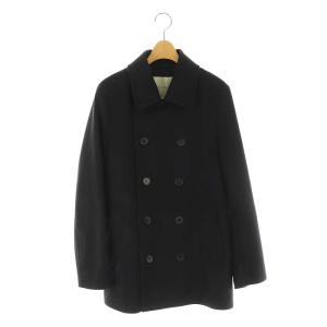 ウールメルトンPコート 38 ネイビー
