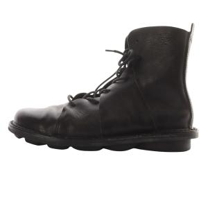 NOMAD ノマドブーツ レースアップ レザー 37 23.5-24cm 黒 ブラック /SR19