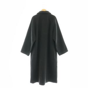 Deuxieme Classe ステンカラーコート チャコールグレー