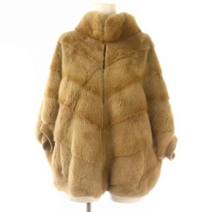 ミンクブルゾン M ベージュ