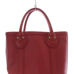 L'Appartement Hello Bonjour M トートバッグ ハンドバッグ 赤 レッド