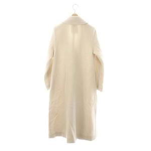 MERCURYDUO ウールチェスターコート アウター ロング ダブル S アイボリー /ES OS