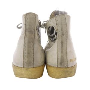 GOLDEN GOOSE フランチィ FRANCY スニーカー ハイカット レザー 37 24cm 白 ホワイト