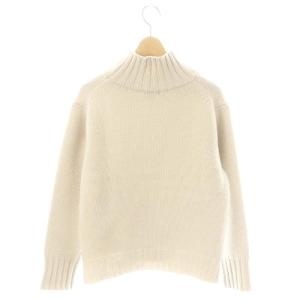 MARGARET HOWELL WOOL CASHMERE SILK JUMPER ニット セーター 長袖 ハイネック 2 ライトベージュ