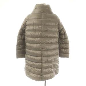 HERNO AMELIA ダウンコート 44 グレージュ PI0505DIC