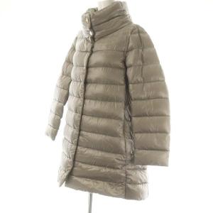 HERNO AMELIA ダウンコート 44 グレージュ PI0505DIC
