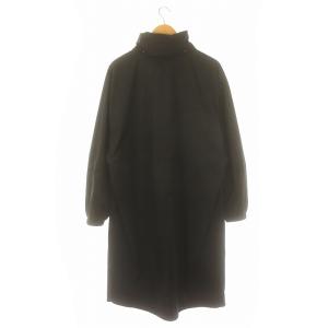 AURALEE 24SS ハードツイストポリエステルサテンラミネートジップコート HARD TWIST POLYESTER