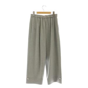 René ワイドスラックス ボトムス ジップフライ 38 M グレー