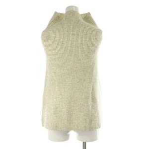 AP STUDIO 23AW リブニットケープ ネックウォーマー ポンチョ 白 ホワイト /MY OS