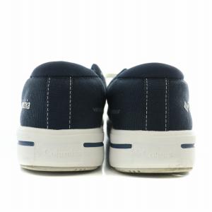 Columbia HAWTHORNE RAIN LO 3 WP ホーソンレインロウ3ウォータープルーフ スニーカー US6 24cm 紺 ネイビー